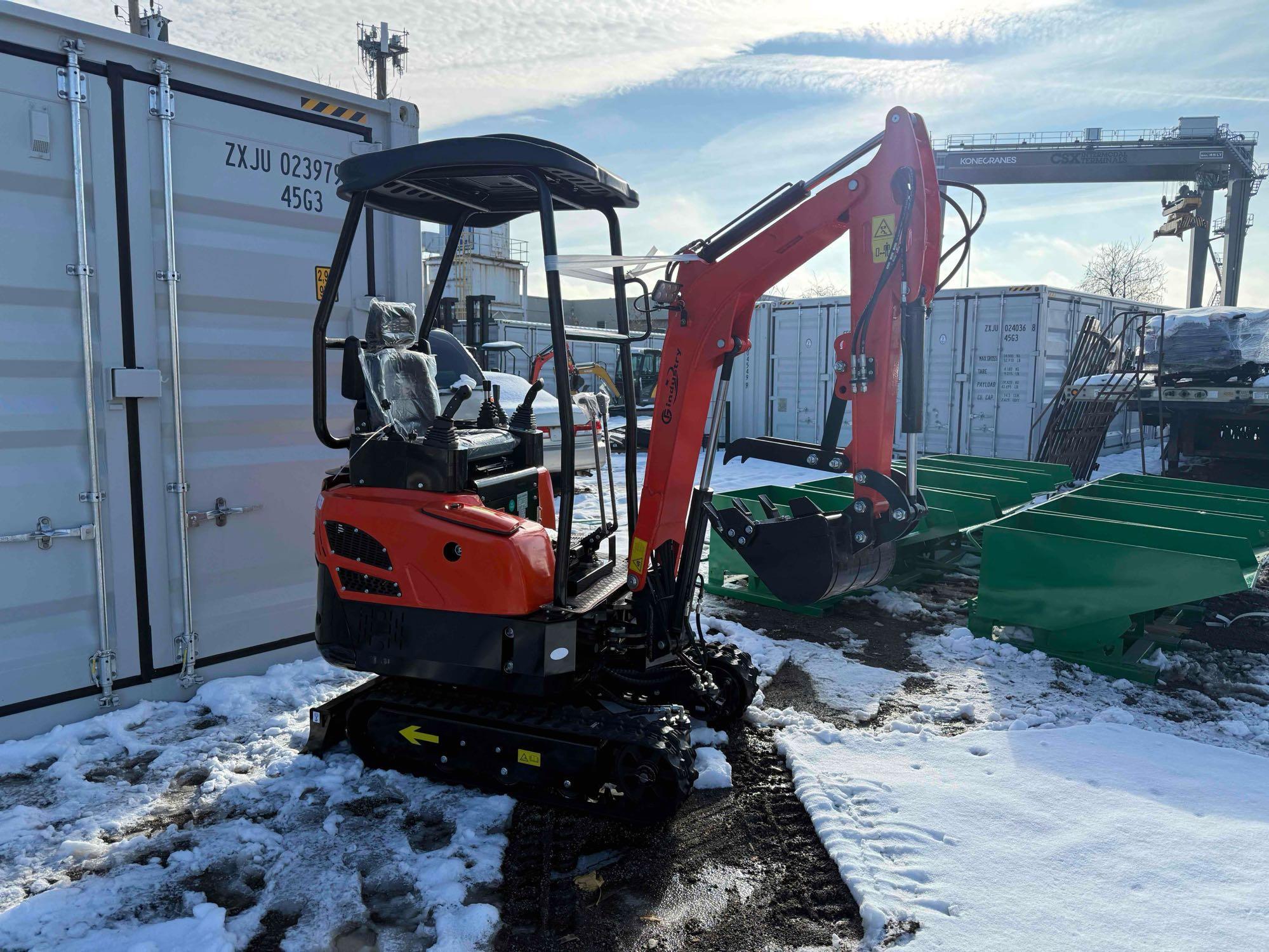 2025 CFG Industrial NT20-CZ Mini Excavator | Proxibid