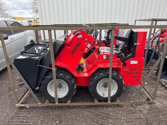 New AGT Industrial Co Mini Ride-On Skidloader Model SDA-140W