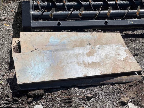 New LandHonor Co Standard Skidloader Weldable Attachment Plate
