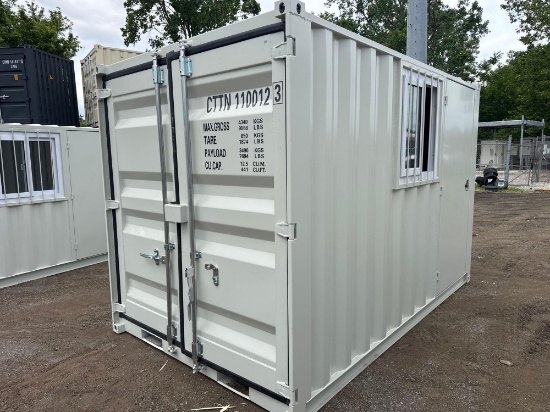 New 11ft x 6.5ft Steel Storage/Office Container