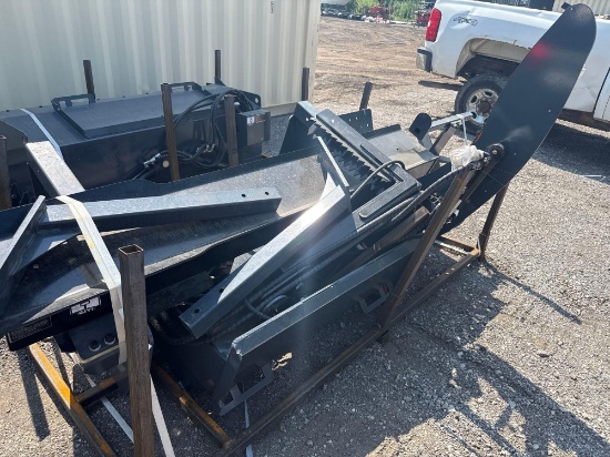 New GiYi Skid Steer Feeding Log Splitter Model FLS72
