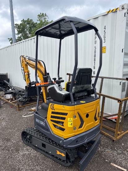 New CFG Industrial Co Mini Excavator Model MX15RX