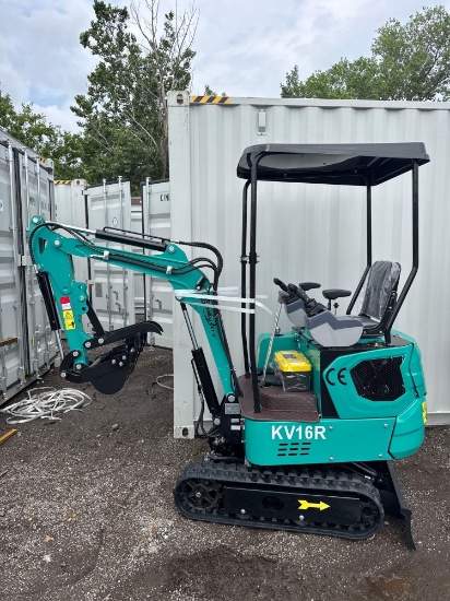 New CFG Industrial Co Mini Excavator Model KV16R