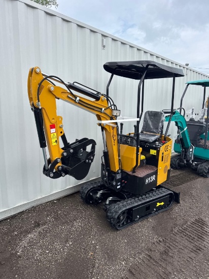 New CFG Industrial Co Mini Excavator Model H13R