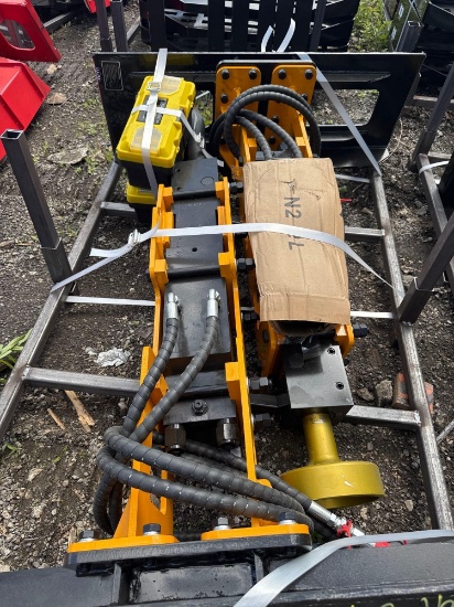 New GiYi Co Hydraulic Skidloader Breaker Attachment Model P680