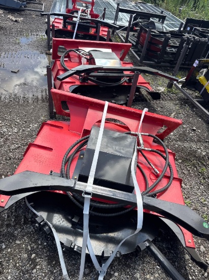 New GiYi Co 43in Hydraulic Skidloader Disc Mulcher Attachment Model X-DM43