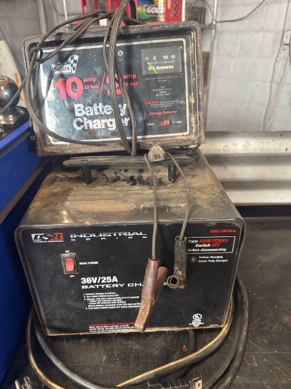 DSR 36v Battery Charger & Sears 12v Battery Charger