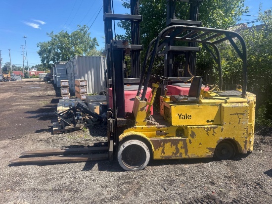 Yale Dual Mast LP Forklift Model L85F