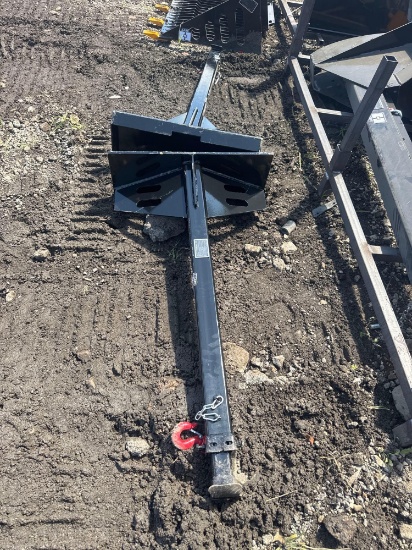 New GiYi Co Mini Stand-On Skidloader Telescopic Boom Attachment Model MTB87