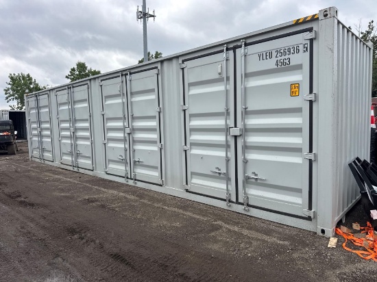 New 40ft, 4 Side Door Steel High Cube Shipping/Storage Container Type YHX-40HS