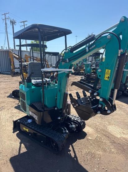 New CFG Industrial Co Mini Excavator Model MH13RX