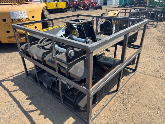 New AGT Co Excavator Mounted Brush Hog Attachment Model EXRC-54