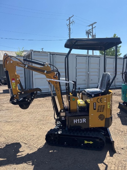 New CFG Industrial Co Mini Excavator Model H13R