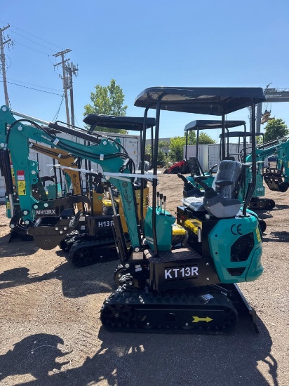 New CFG Industrial Co Mini Excavator Model KT13R