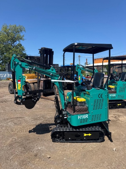 New CFG Industrial Co Mini Excavator Model H16R