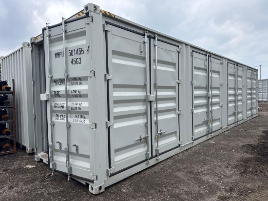 New 40ft, 4 Side Door Steel High Cube Shipping/Storage Container Type DFC-40HS-02