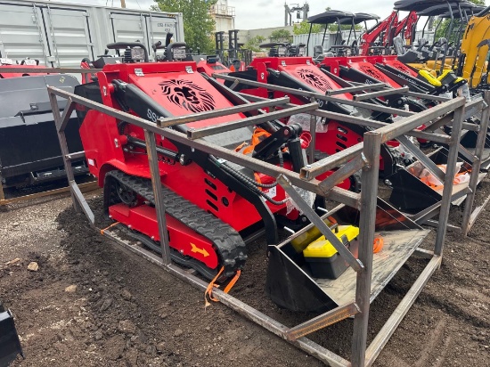 New SD Lanch Co Mini DIESEL Stand-On Skidloader Model SSL1500