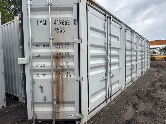 New AGT Co 40ft, 4 Side Door, Steel High Cube Shipping/Storage Container Type SLY26-A09