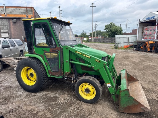 John Deere 4x4 Diesel Utility Tractor Model 4300
