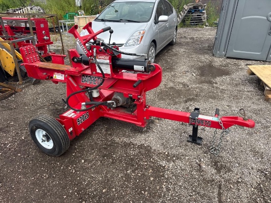 Barreto Co Pull-Behind Hydraulic Log Splitter Model 920LS