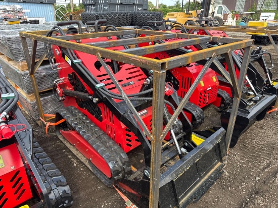 New SD Lanch Co Mini Stand-On Skidloader Model SSL60