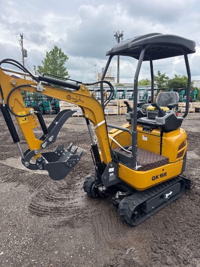 New CFG Industrial Co Mini Excavator Model QK18R
