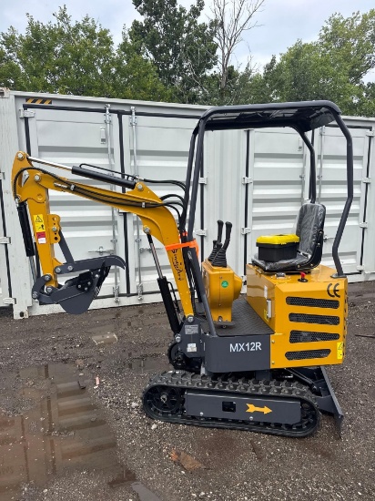 New CFG Industrial Co Mini Excavator Model MX12R
