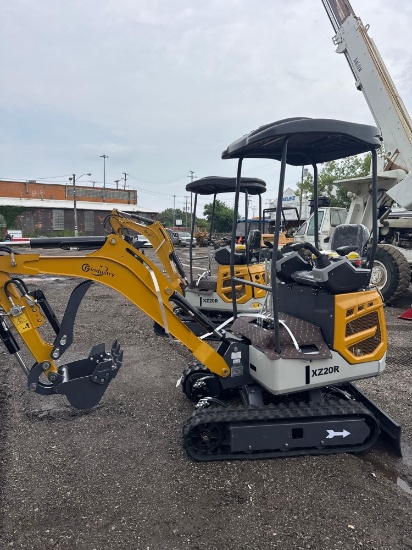New CFG Industrial Co Mini Excavator Model XZ20R