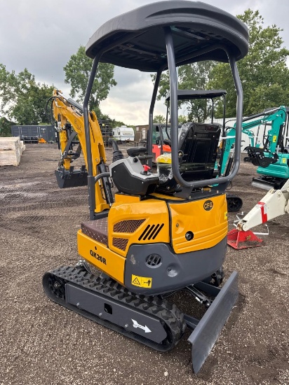 New CFG Industrial Co Mini Excavator Model QK20R