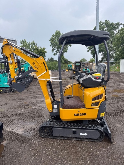 New CFG Industrial Co Mini Excavator Model QK20R