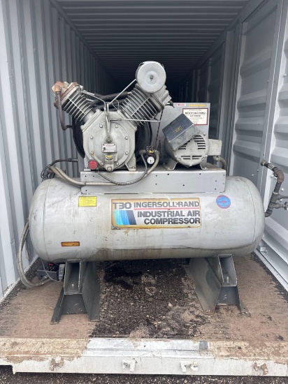 Ingersoll-Rand Horizontal Air Compressor Model T30