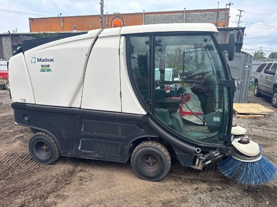 Madvac Co Diesel Street Sweeper Serial 30028