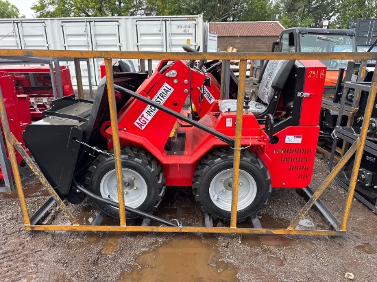 New AGT Industrial Co Mini Ride-On Skidloader Model SDA-140W