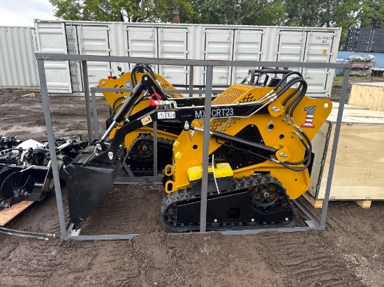 New AGT Co Mini Stand-On Skidloader Model MX-CRT23