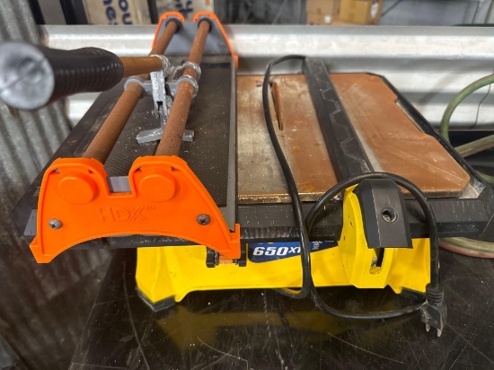 QEP 110v Wet Saw & HDX Tile Cutter
