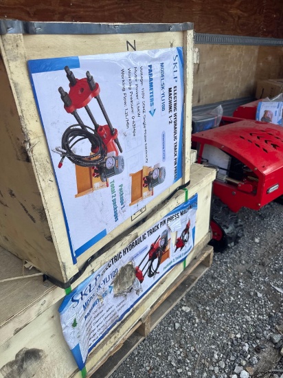 New SKLP Co Electric Hydraulic Track Pin Press Model SK-YLJ100