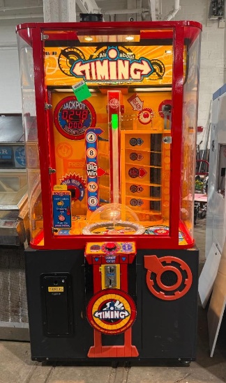 All About Timing mechanical ticket redemption arcade game