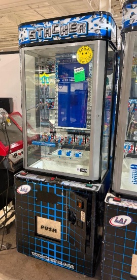 Stacker instant prize redemption arcade cabinet