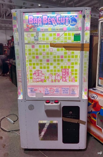 Barber Cut Lite prize redemption arcade game machine