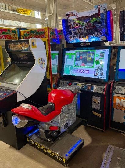 Dead Heat Riders arcade racing cabinet