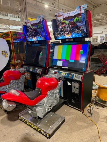 Dead Heat Riders arcade racing cabinet