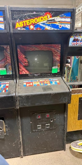 Asteroids Arcade Game Cabinet