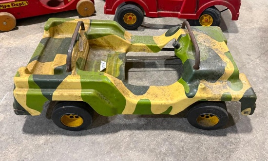 Kiddie Ride Camo Car