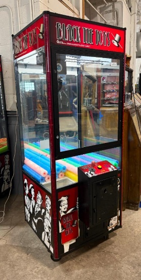 Black Tie Toys arcade claw crane machine