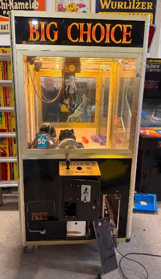 Big Choice Arcade Crane Machine