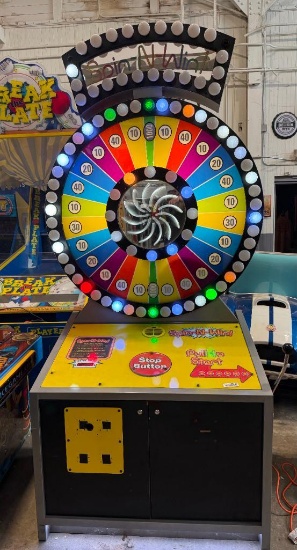 Spin-N-Win is a classic LED-lit ticket redemption arcade game