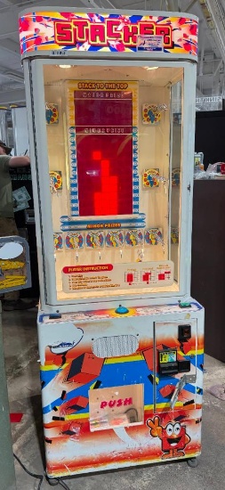 Stacker instant prize redemption arcade cabinet