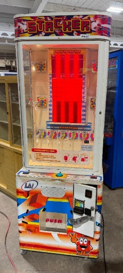 Stacker instant prize redemption arcade cabinet