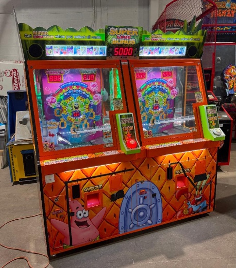 SpongeBob Pineapple Arcade Coin-Pusher Arcade Game