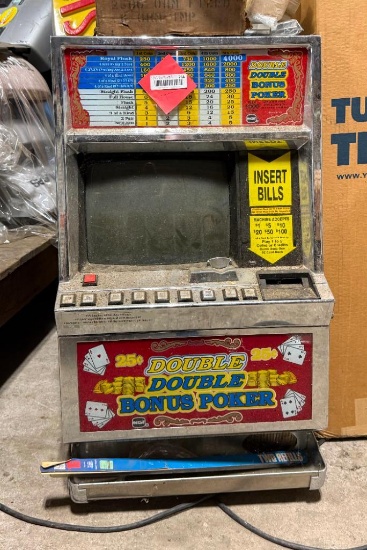 Double Double Bonus Video Poker Machine